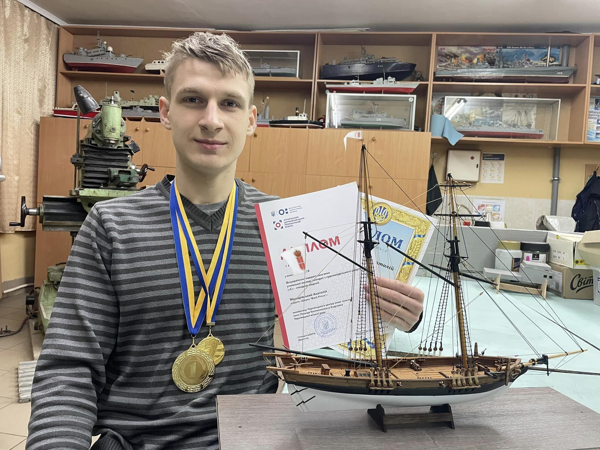 Вітаємо переможців Чемпіонату України з судномодельного спорту 2023