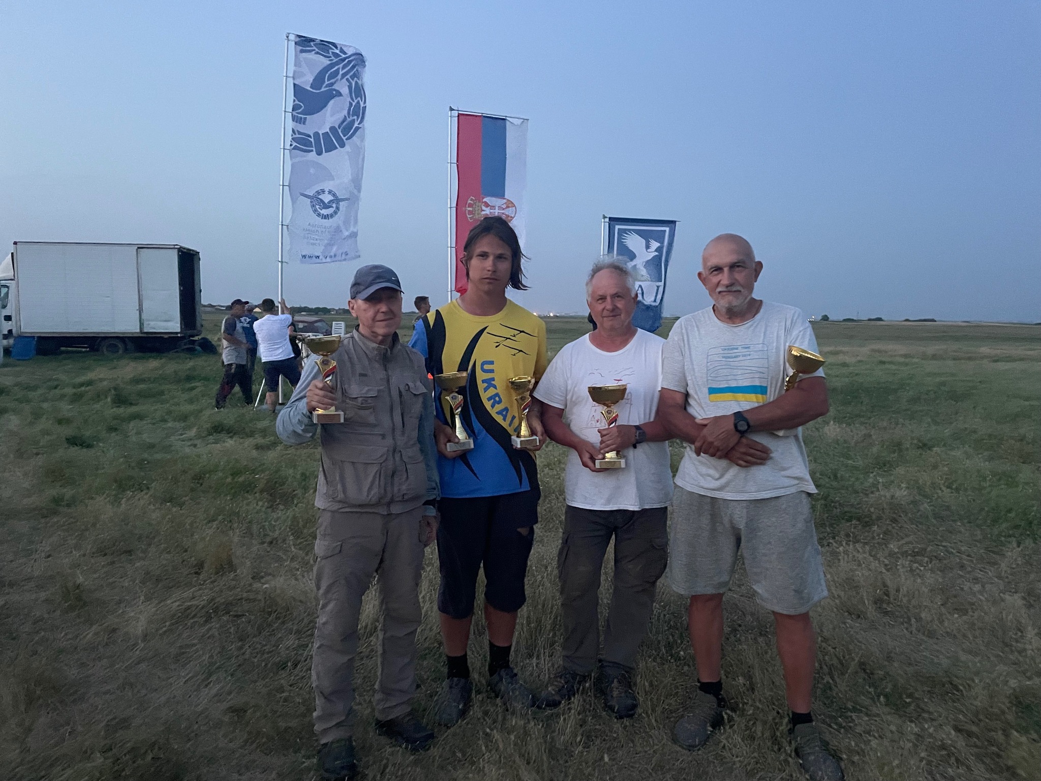 І знов вітаємо Олексія Косила з перемогою на етапі Кубка Світу з авіамодельного спорту у Сербії, м. Арадац.