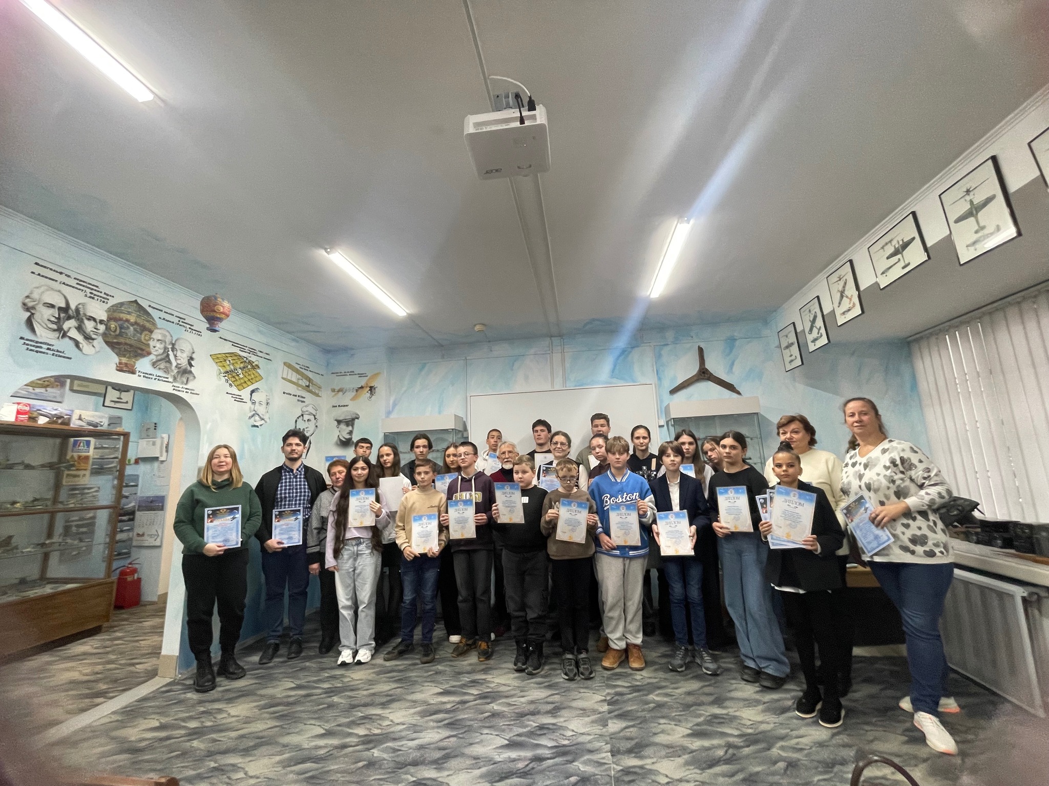 Вітаємо всіх переможців конференції «Мирний космос»!